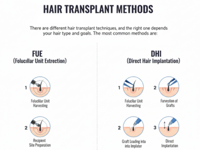 Metodi di trapianto di capelli