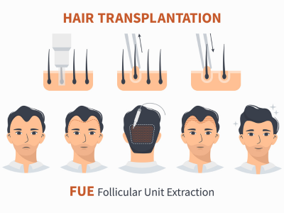 Was ist eine FUE-Haartransplantation?